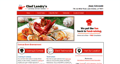 Desktop Screenshot of cheflandry.com